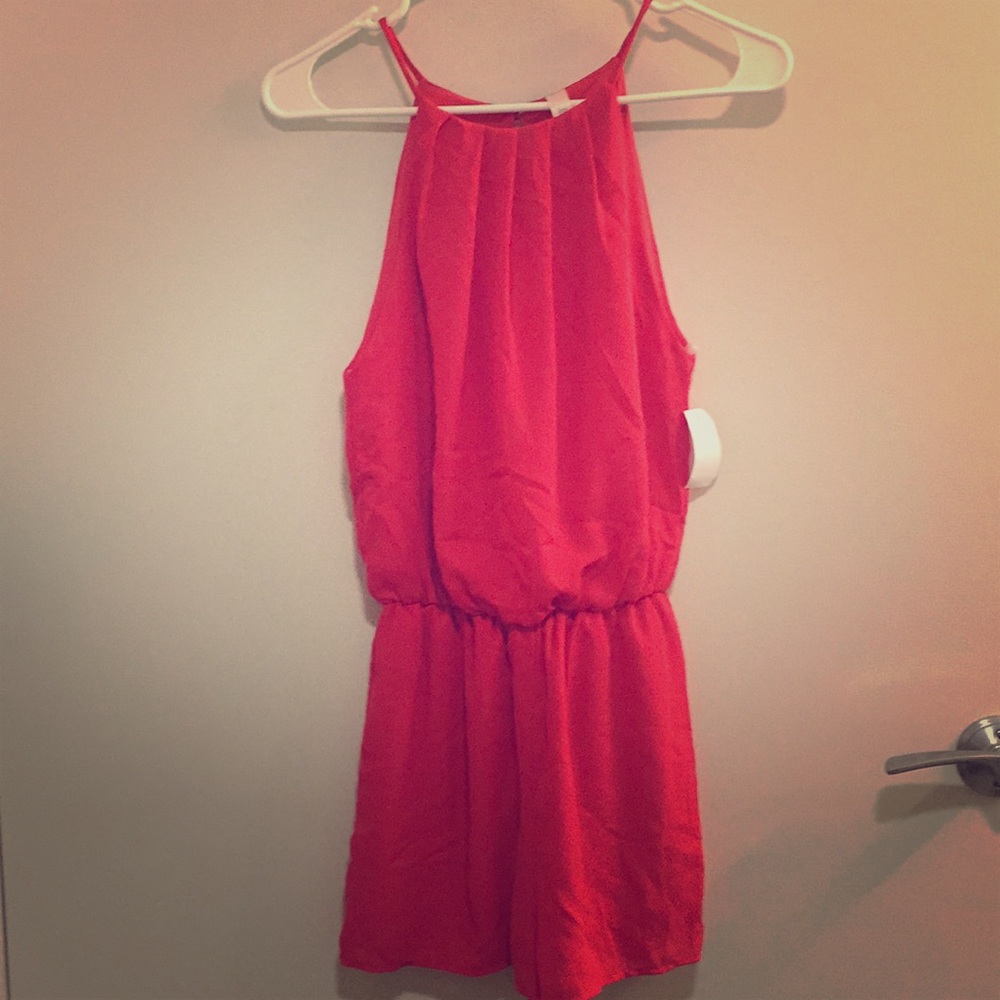 Red/orange Romper